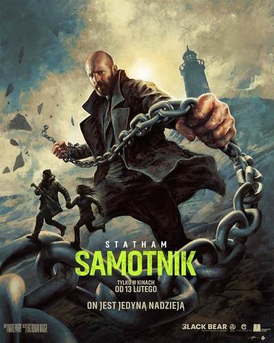 Grafika reklamowa do filmu Samotnik