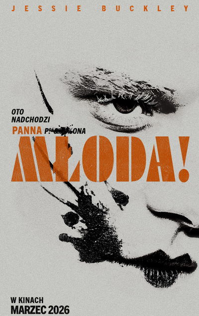 Grafika reklamowa do filmu Panna młoda