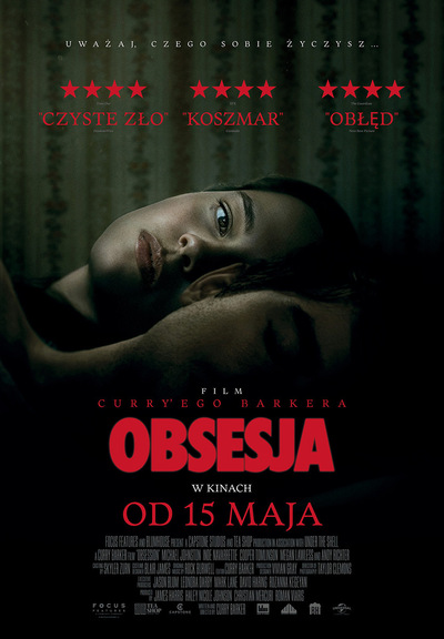 Grafika reklamowa do filmu Obsesja