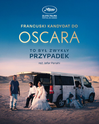 Grafika reklamowa przedstawiają plakat do filmu To był zwykły przypadek.
