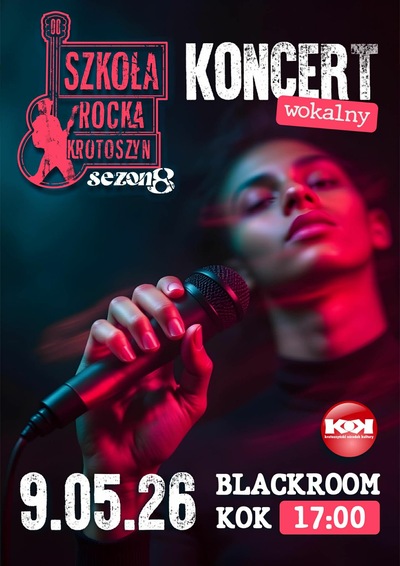 Plakat koncertu