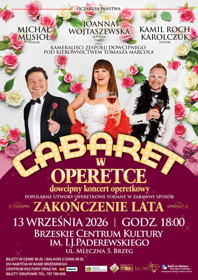 Grafika reklamowa - Cabaret w Operetce