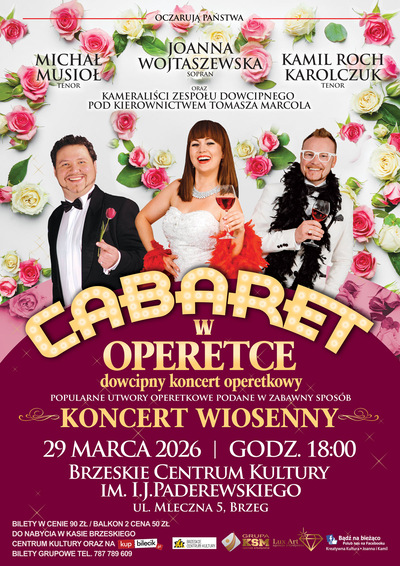 Grafika reklamowa - Cabaret w Operetce