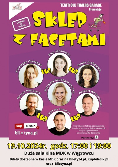 Spektakl: Sklep z facetami