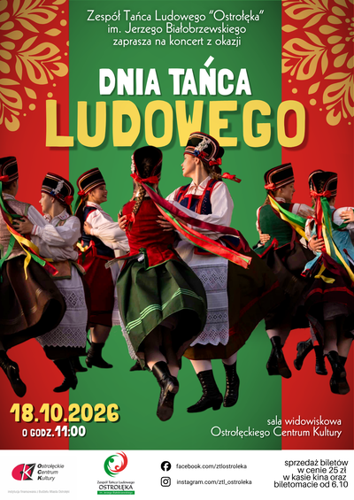 Slider - Koncert: DZIEŃ TAŃCA LUDOWEGO 2026