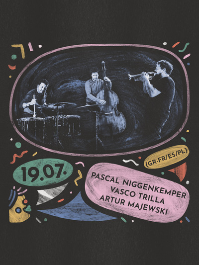 Slider - Koncert: 16. Lublin Jazz Festiwal: Forever Ahead: PASCAL NIGGENKEMPER / VASCO TRILLA / ARTUR MAJEWSKI 