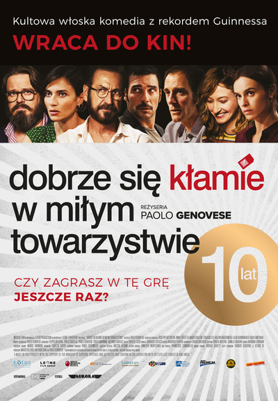 Slider - Film: 10 lat „Dobrze się kłamie w miłym towarzystwie”