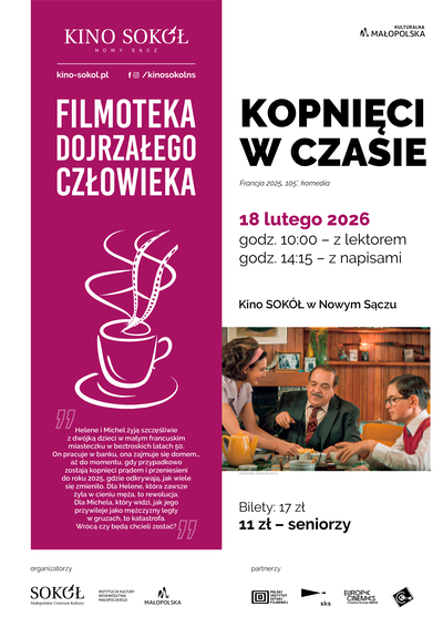 Slider - Film: KOPNIĘCI W CZASIE  lektor - Filmoteka Dojrzałego Człowieka