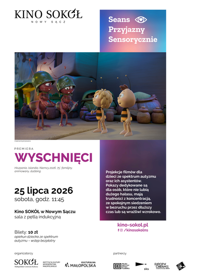 Slider - Film: WYSCHNIĘCI - Seans przyjazny sensorycznie