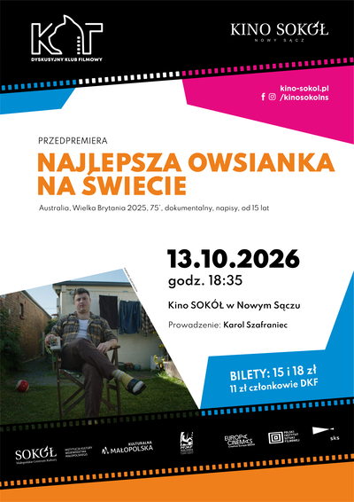 Slider - Film: NAJLEPSZA OWSIANKA NA ŚWIECIE - DKF KOT