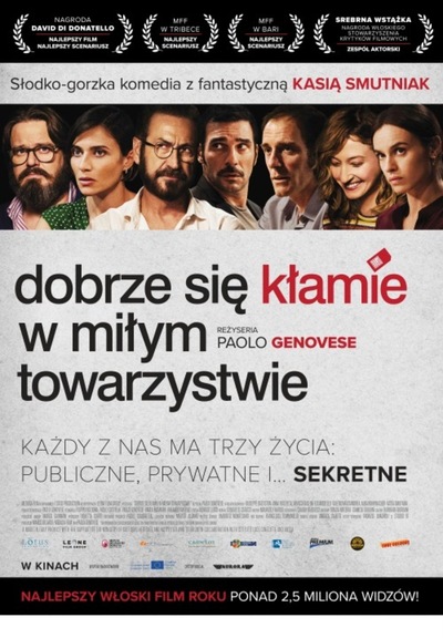 Slider - Film: DOBRZE SIĘ KŁAMIE W MIŁYM TOWARZYSTWIE - pokaz specjalny