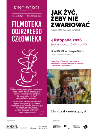 Slider - Film: JAK ŻYĆ, ŻEBY NIE ZWARIOWAĆ - Filmoteka Dojrzałego Człowieka