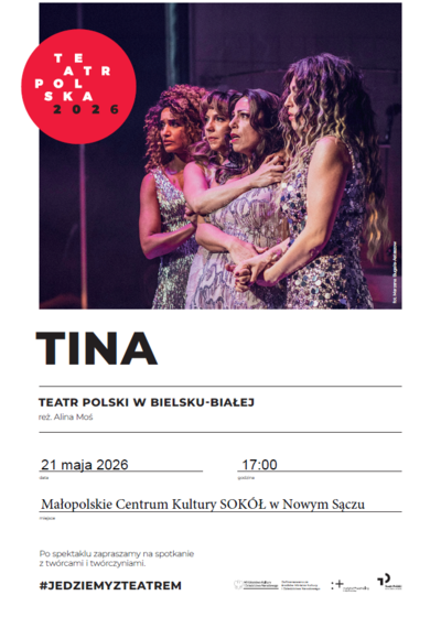 Slider - Spektakl: TINA - Teatr Polski w Bielsku-Białej - TEATR POLSKA 2026