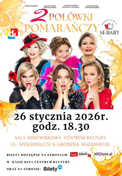 Slider - Spektakl: Dwie połówki pomarańczy