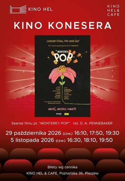 Slider - Film: MONTEREY POP - 2D napisy - Kino Konesera