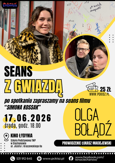 Slider - Film: SEANS Z GWIAZDĄ "SIMONA KOSSAK"