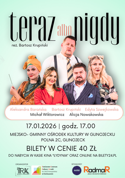 Slider - Wydarzenie: TERAZ ALBO NIGDY - ROZMYTY KONTRAST