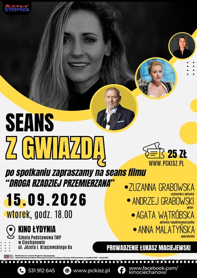 Slider - Film: SEANS Z GWIAZDĄ "DROGA RZADZIEJ PRZEMIERZANA"