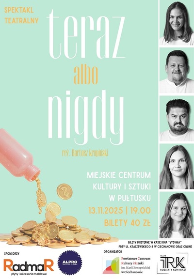 Slider - Wydarzenie: TERAZ ALBO NIGDY
