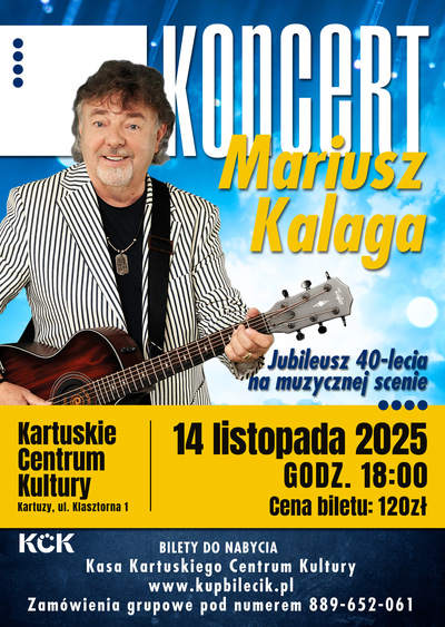 Slider - Koncert: Mariusz Kalaga