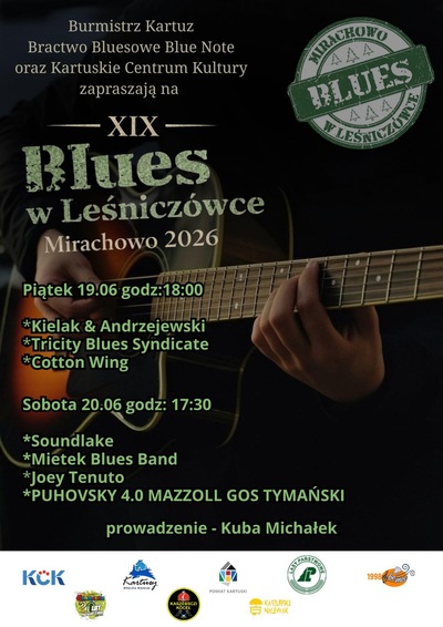 Slider - Koncert: Blues w Leśniczówce 2026 Dzień I