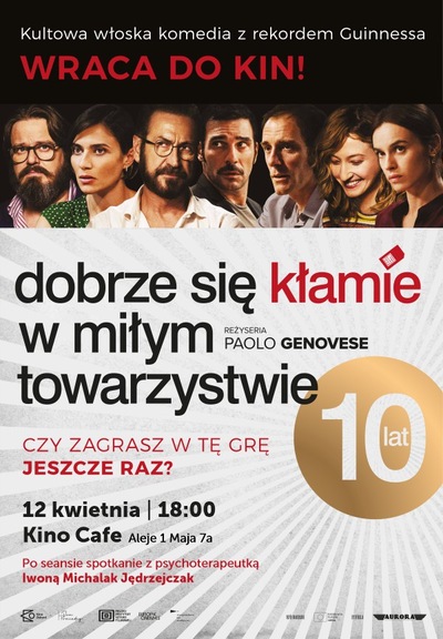 Slider - Film: 10 LAT DOBRZE SIĘ KŁAMIE W MIŁYM TOWARZYSTWIE