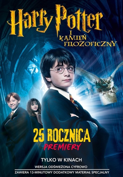 Slider - Film: Harry Potter i Kamień Filozoficzny 25. Rocznica/Kino Cafe