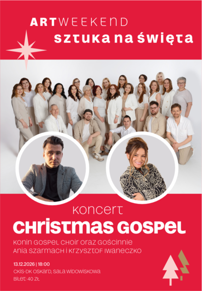 Slider - Koncert: ARTweekend. Sztuka na Święta: Koncert „Christmas Gospel”