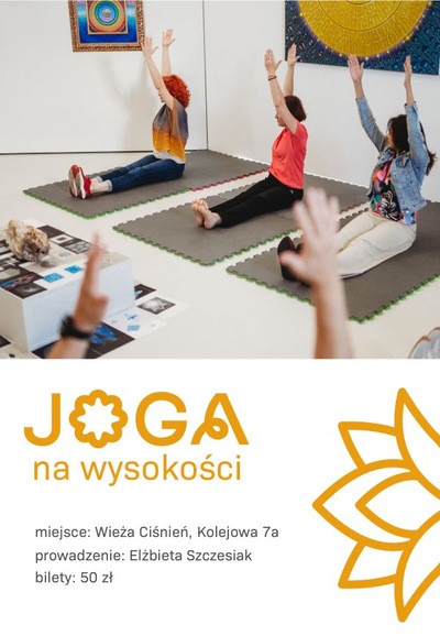 Slider - Wydarzenie: Joga na Wysokości