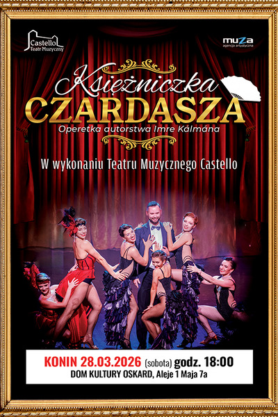 Slider - Koncert: Spektakl „Księżniczka Czardasza”