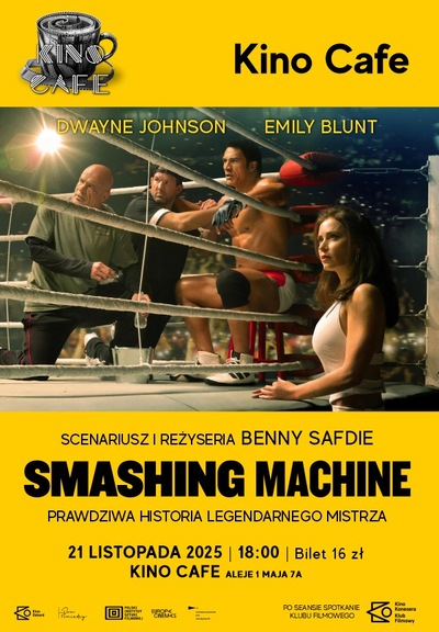 Slider - Film: Kino Konesera: Smashing machine/Kino Cafe 