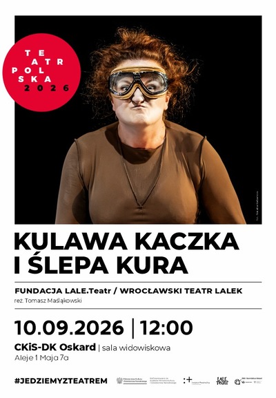 Slider - Spektakl: Teatr Polska 2026:„Kulawa Kaczka i ślepa Kura”
