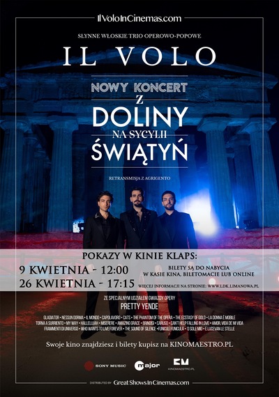 Slider - Film: Il Volo. Najnowszy koncert z Doliny Świątyń 