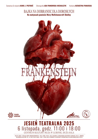 Slider - Spektakl: FRANKENSTEIN – Teatr AVATAR - Legnica