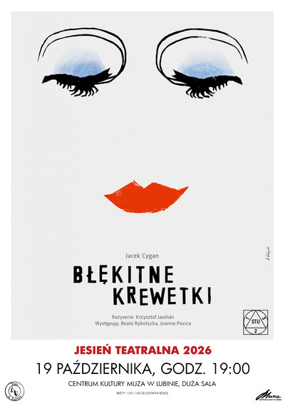 Slider - Spektakl: BŁĘKITNE KREWETKI – Teatr STU - Kraków