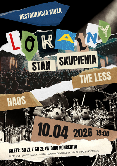 Slider - Koncert: LOKALNY STAN SKUPIENIA | Haos i The Less na żywo