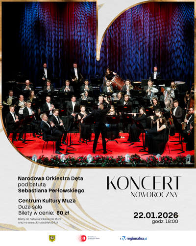 Slider - Koncert: Koncert  Noworoczny Narodowej Orkiestry Dętej 