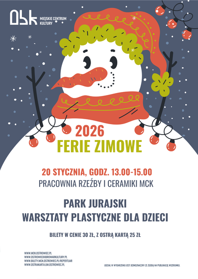 Slider - Wydarzenie: PARK JURAJSKI - warsztaty plastyczne dla dzieci