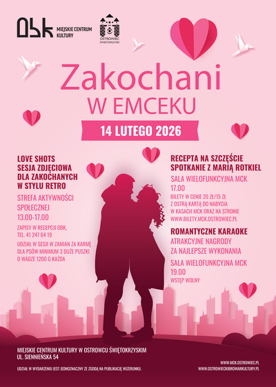 Slider - Wydarzenie: RECEPTA NA SZCZĘŚCIE – spotkanie z Marią Rotkiel