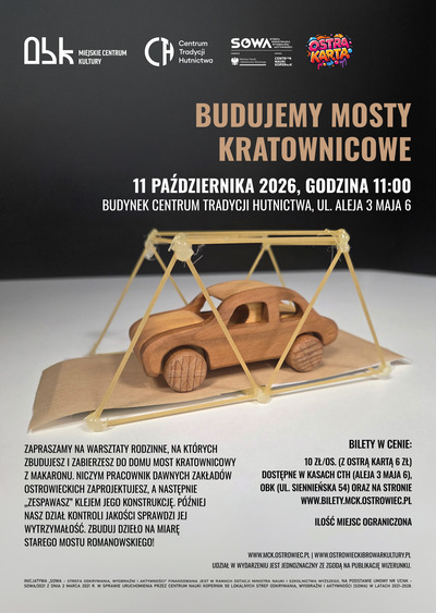 Slider - Wydarzenie: Budujemy mosty kratownicowe 