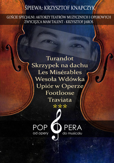 Slider - Koncert: Pop Opera - od Opery do Musicalu