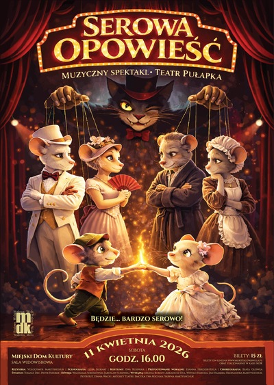 Slider - Spektakl: SEROWA OPOWIEŚĆ