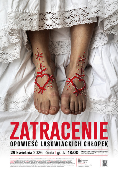 Slider - Spektakl: Zatracenie.  Opowieść lasowiackich chłopek