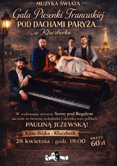 Slider - Koncert: Muzyka Świata - "Pod dachami Paryża" 