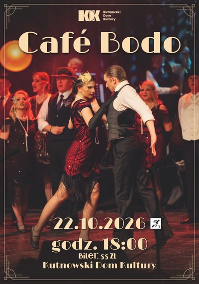 Slider - Koncert: CAFE BODO
