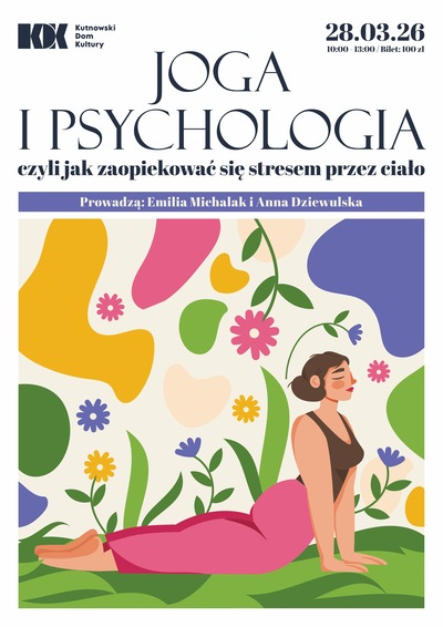 Slider - Wydarzenie: Joga i psychologia