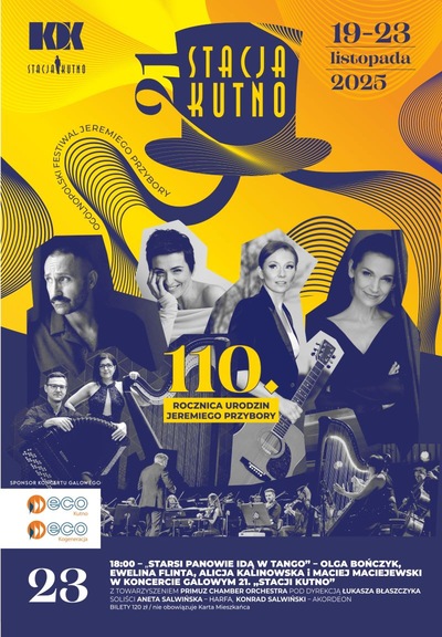 Slider - Koncert: Starsi Panowie idą w tango - Koncert Galowy 21. Stacji Kutno