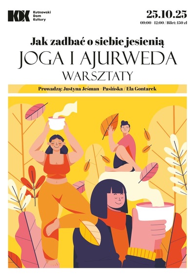 Slider - Wydarzenie: Warsztaty Jogi i Ajurwedy