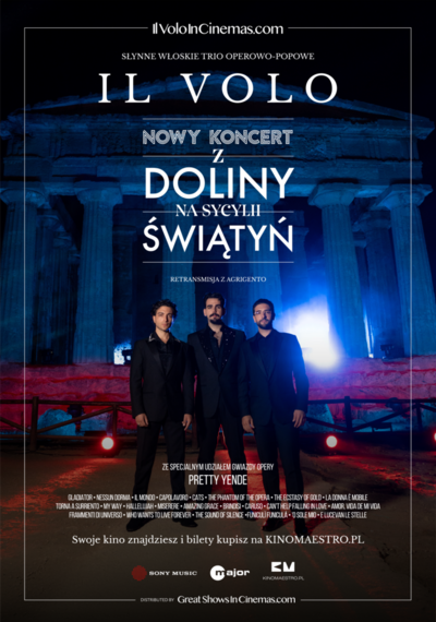 Slider - Film: Il Volo. Najnowszy koncert z Doliny Świątyń