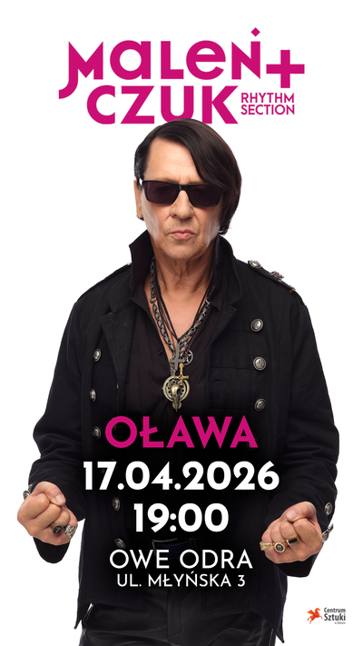 Slider - Koncert: Maciej Maleńczuk & Rhythm Section